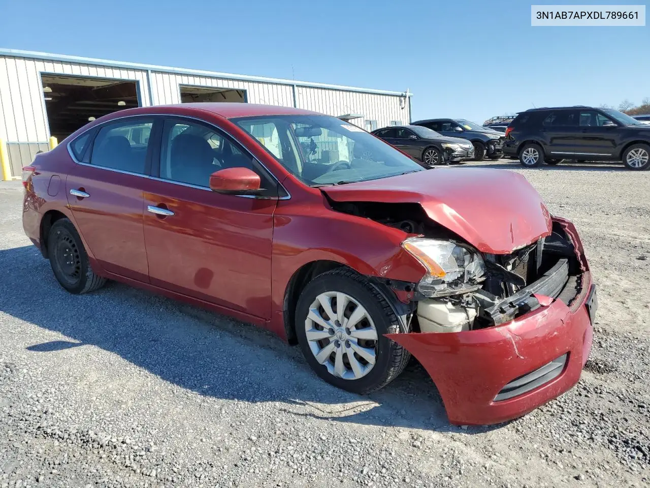 3N1AB7APXDL789661 2013 Nissan Sentra S