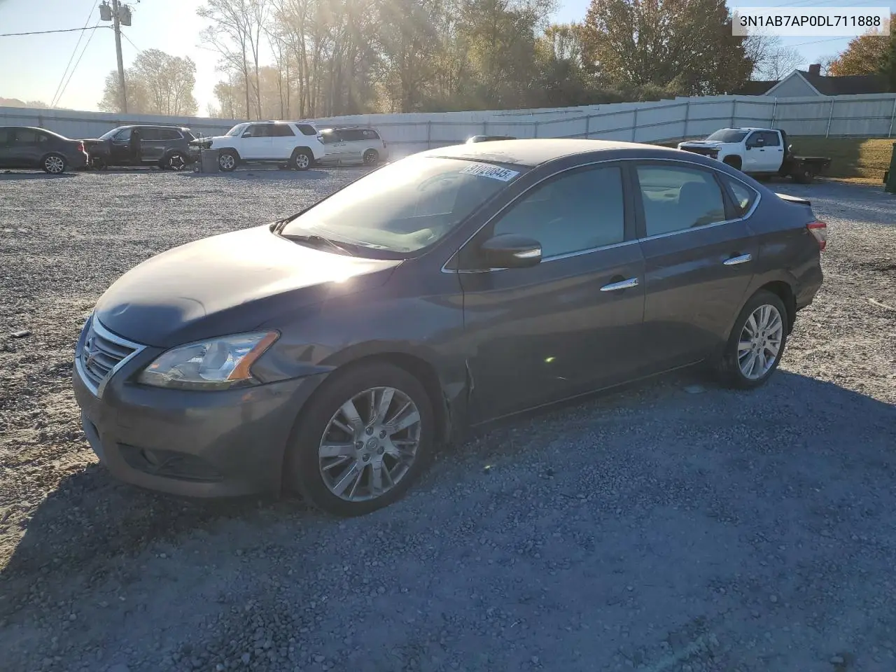 3N1AB7AP0DL711888 2013 Nissan Sentra S