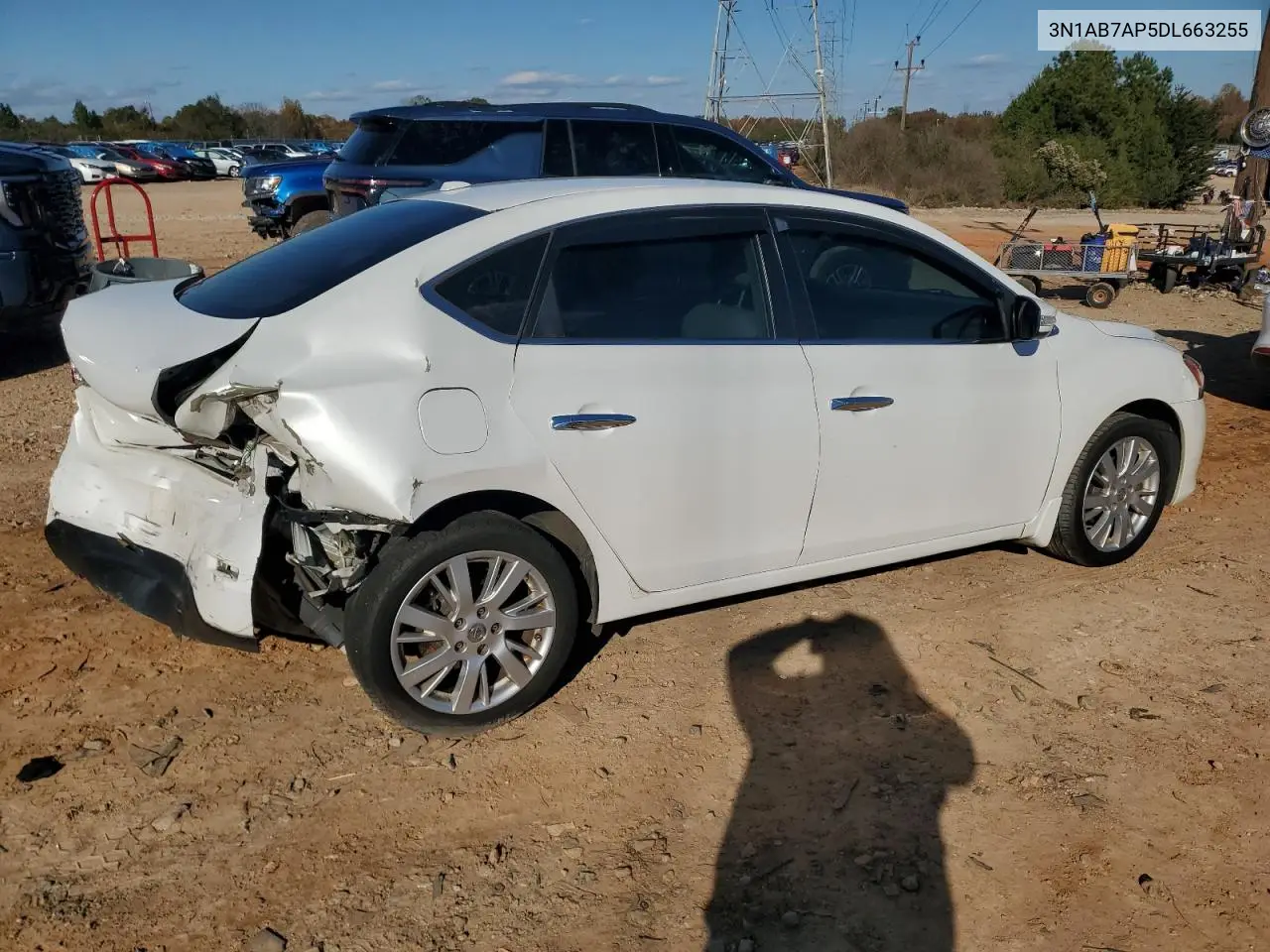 3N1AB7AP5DL663255 2013 Nissan Sentra S