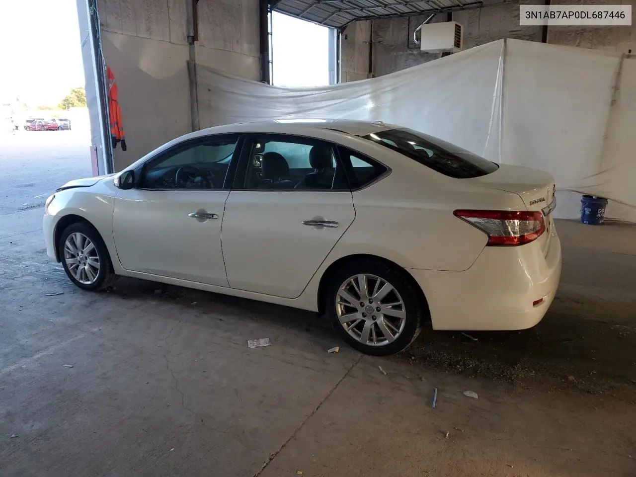 3N1AB7AP0DL687446 2013 Nissan Sentra S