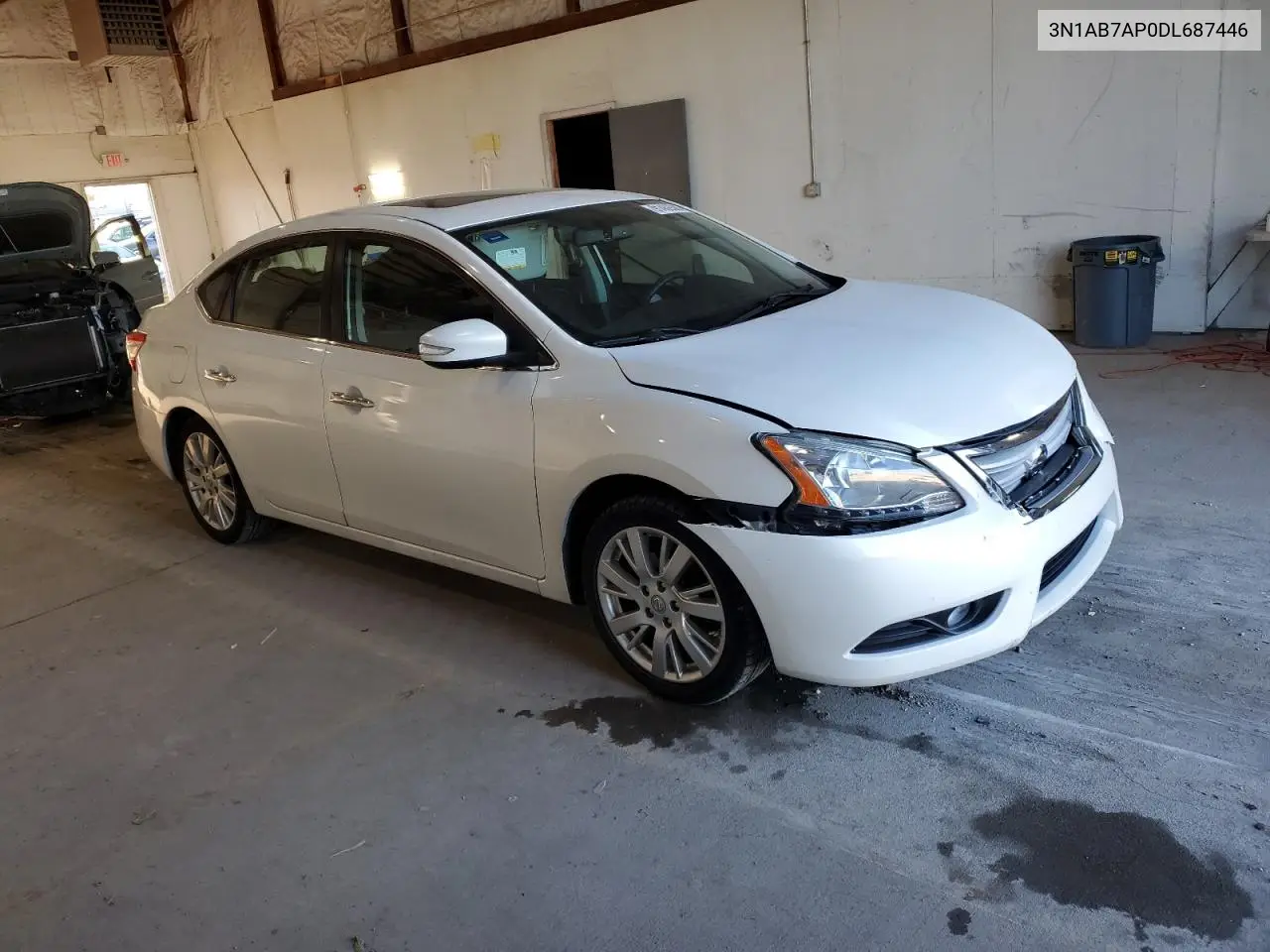 3N1AB7AP0DL687446 2013 Nissan Sentra S