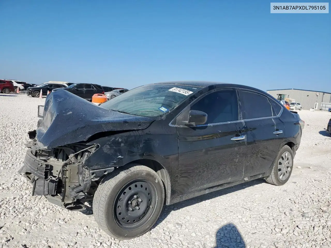 3N1AB7APXDL795105 2013 Nissan Sentra S