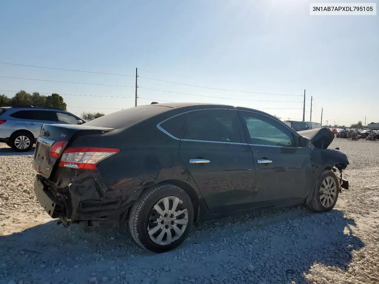 3N1AB7APXDL795105 2013 Nissan Sentra S