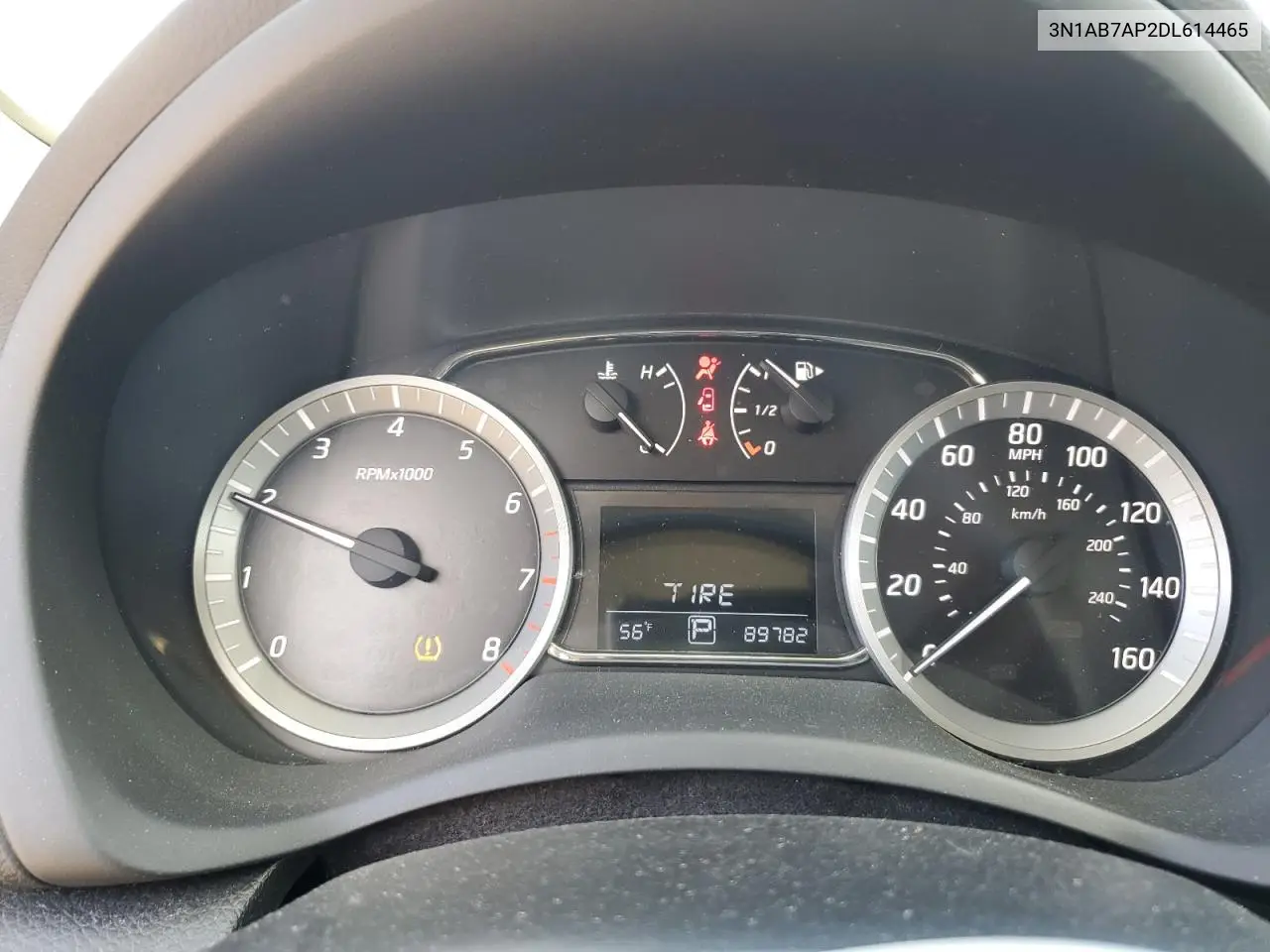 3N1AB7AP2DL614465 2013 Nissan Sentra S