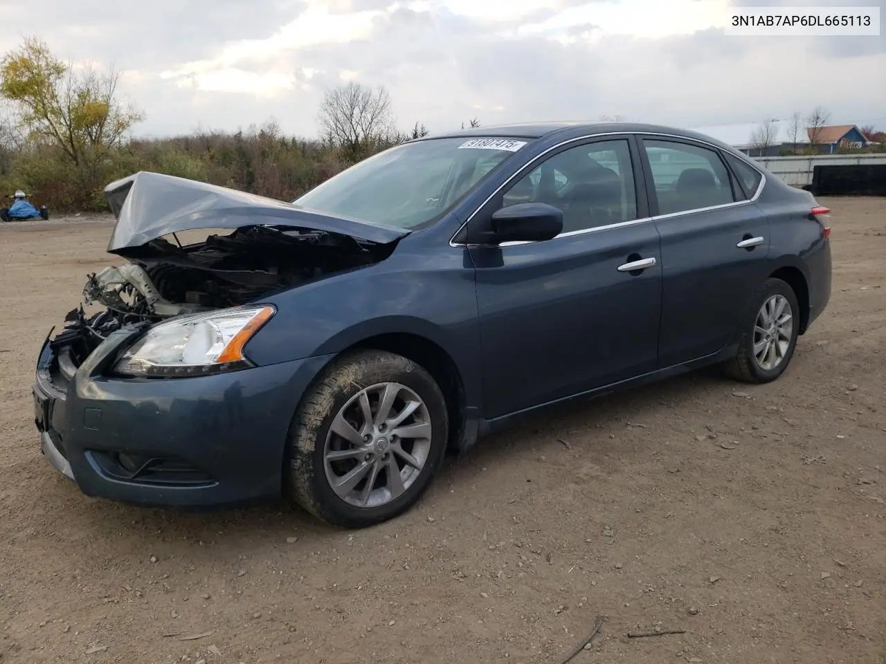 3N1AB7AP6DL665113 2013 Nissan Sentra S
