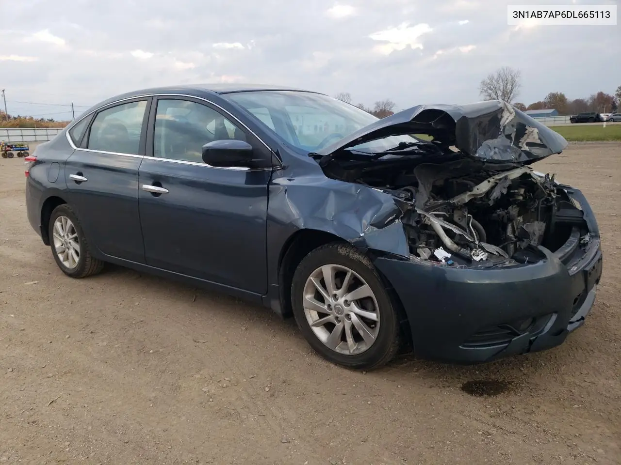 3N1AB7AP6DL665113 2013 Nissan Sentra S