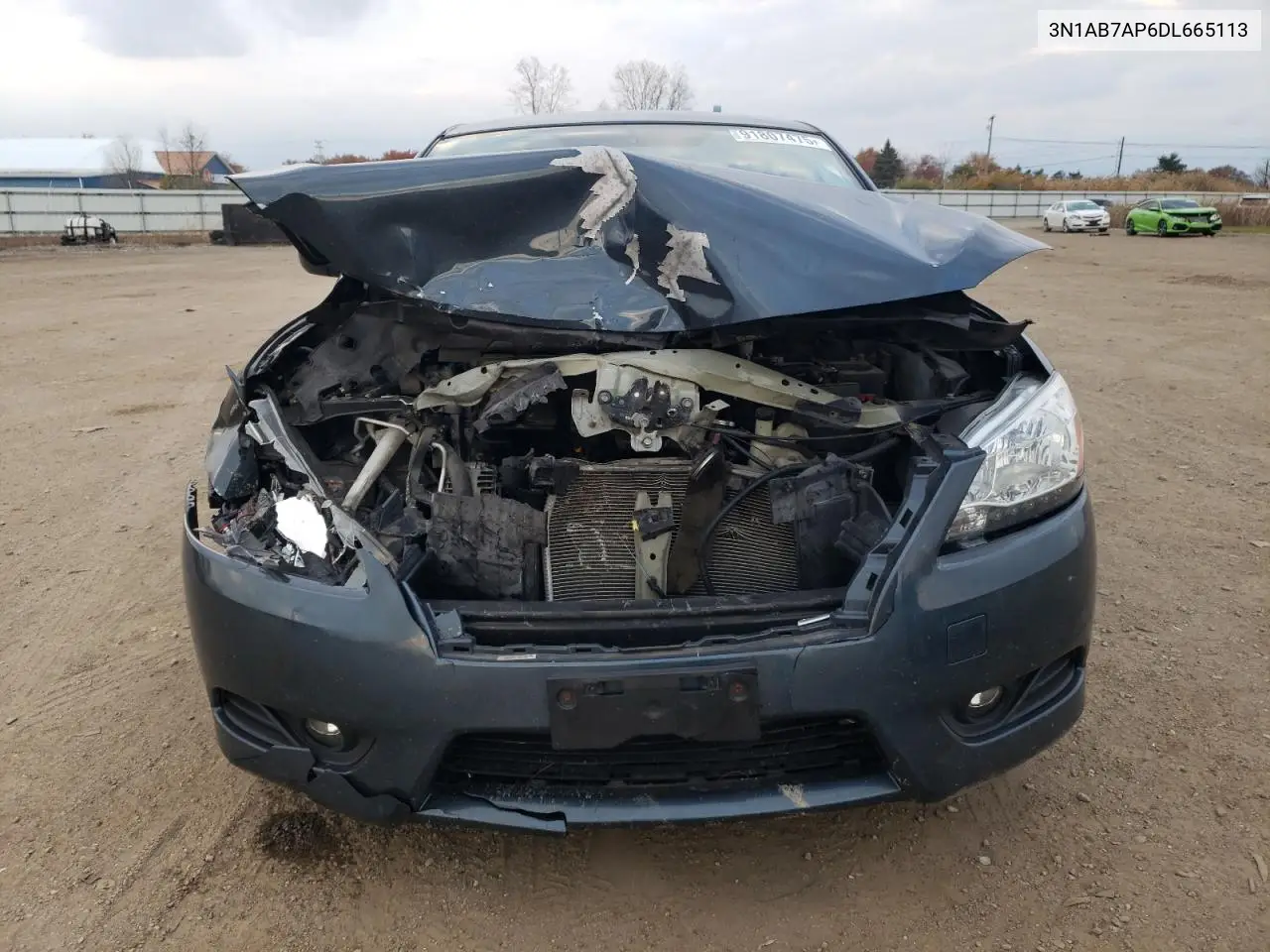 3N1AB7AP6DL665113 2013 Nissan Sentra S