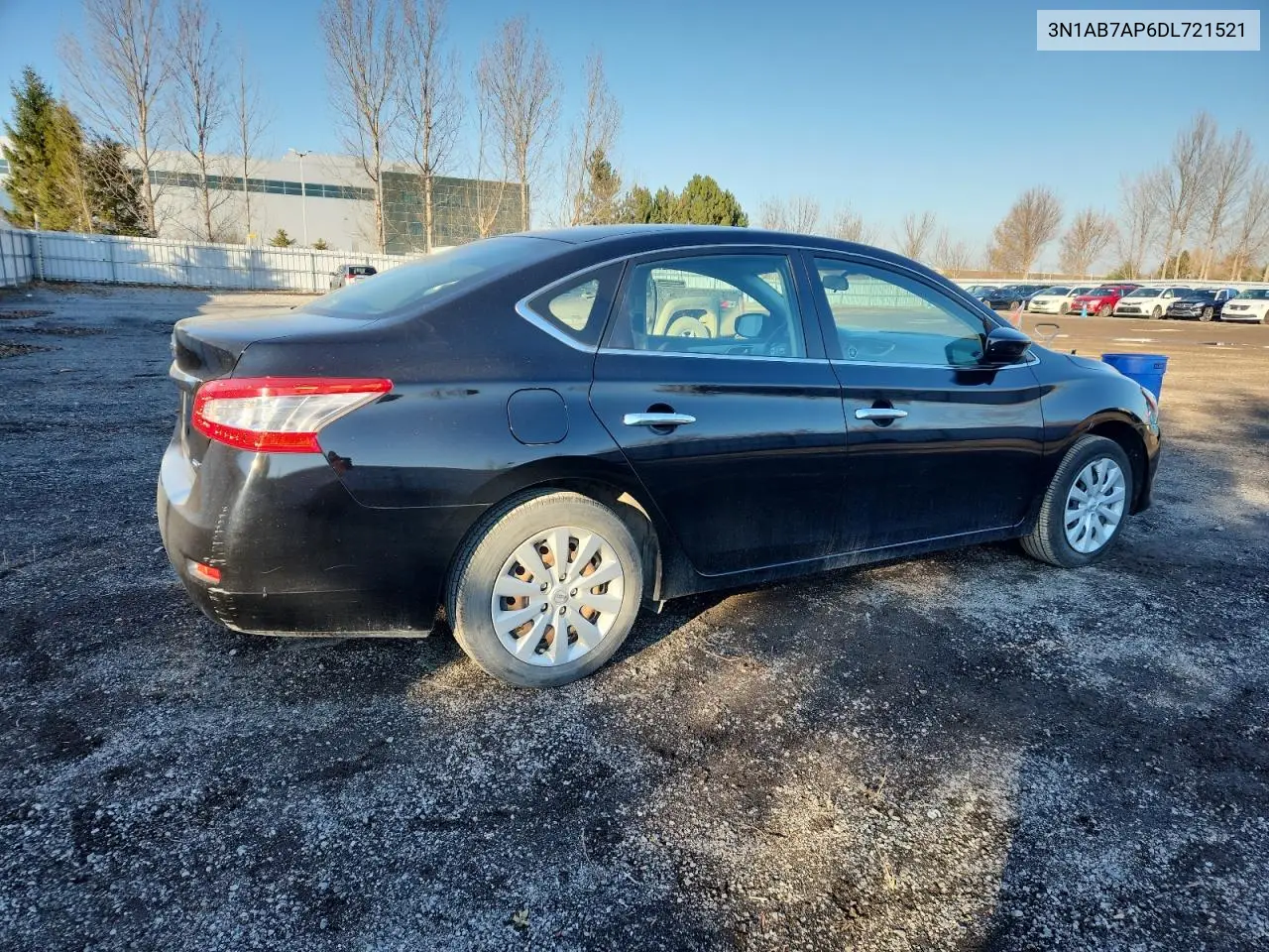 3N1AB7AP6DL721521 2013 Nissan Sentra S