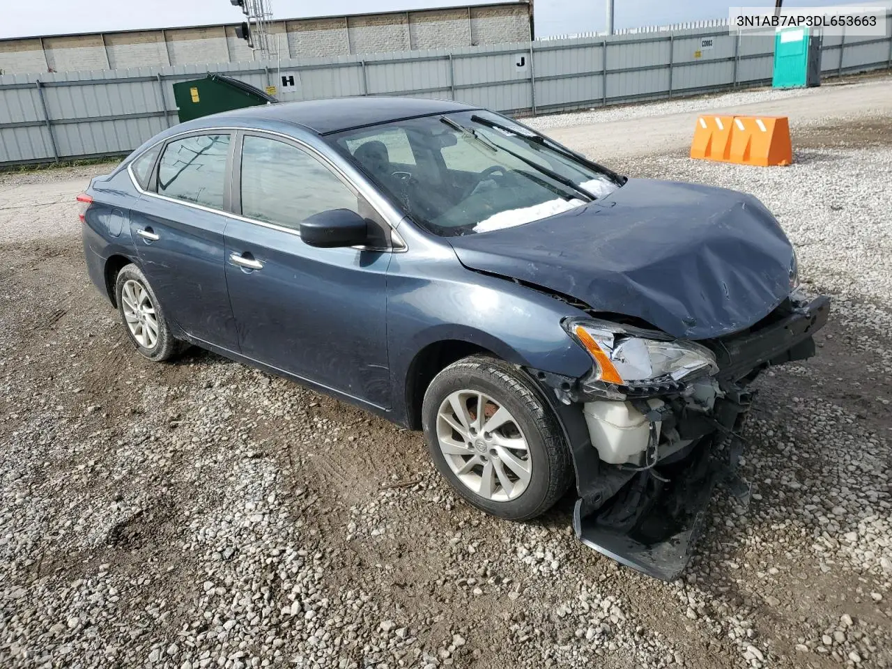 3N1AB7AP3DL653663 2013 Nissan Sentra S