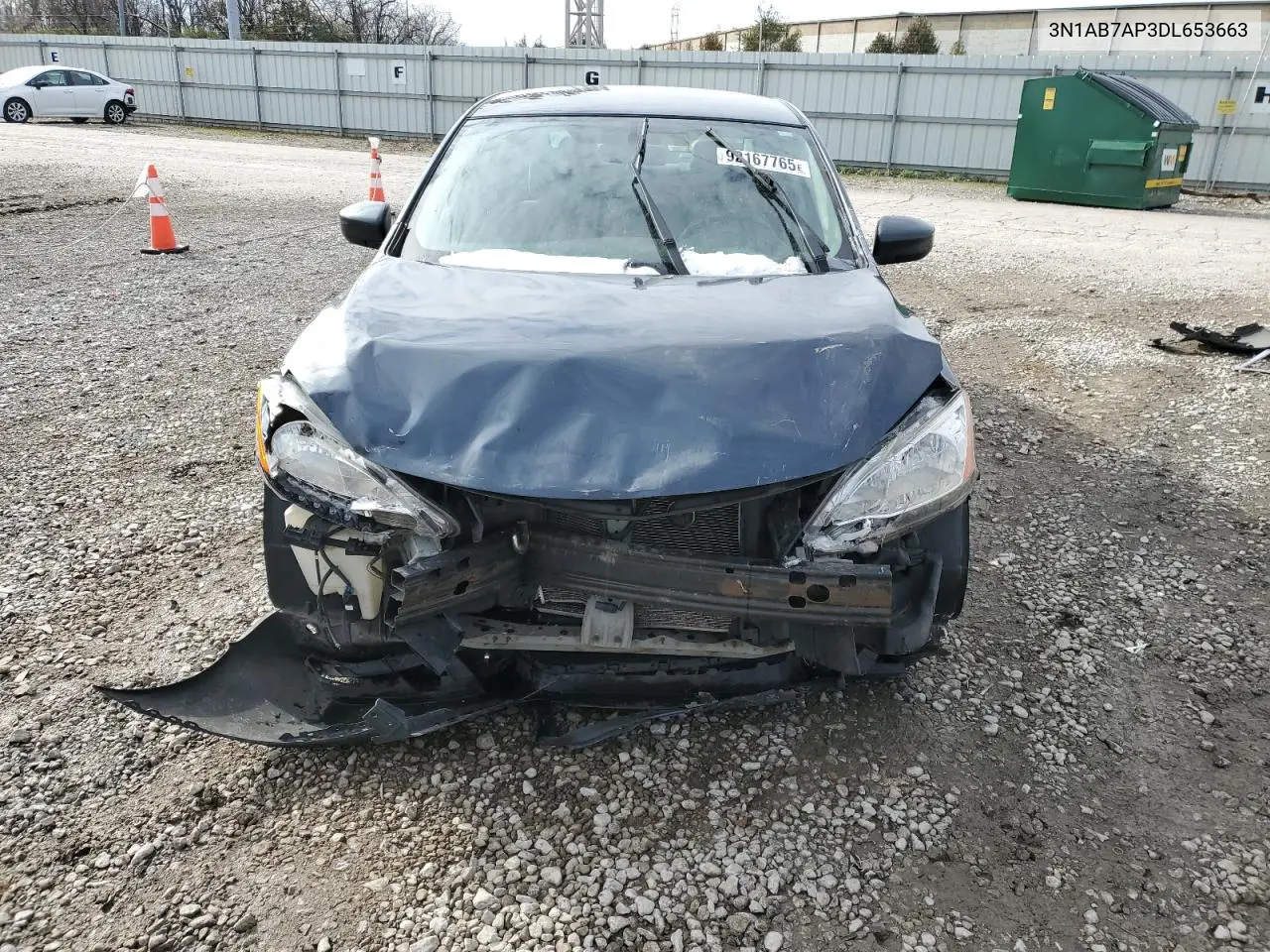3N1AB7AP3DL653663 2013 Nissan Sentra S