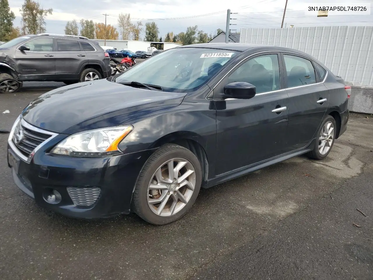 3N1AB7AP5DL748726 2013 Nissan Sentra S