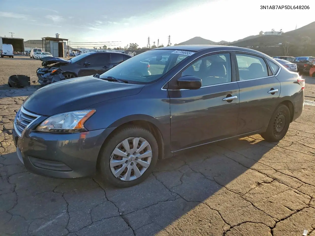 3N1AB7AP5DL648206 2013 Nissan Sentra S