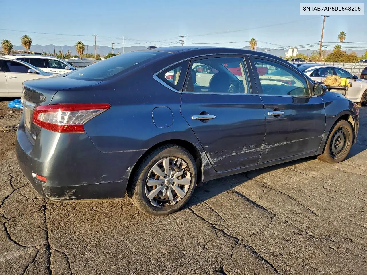 3N1AB7AP5DL648206 2013 Nissan Sentra S