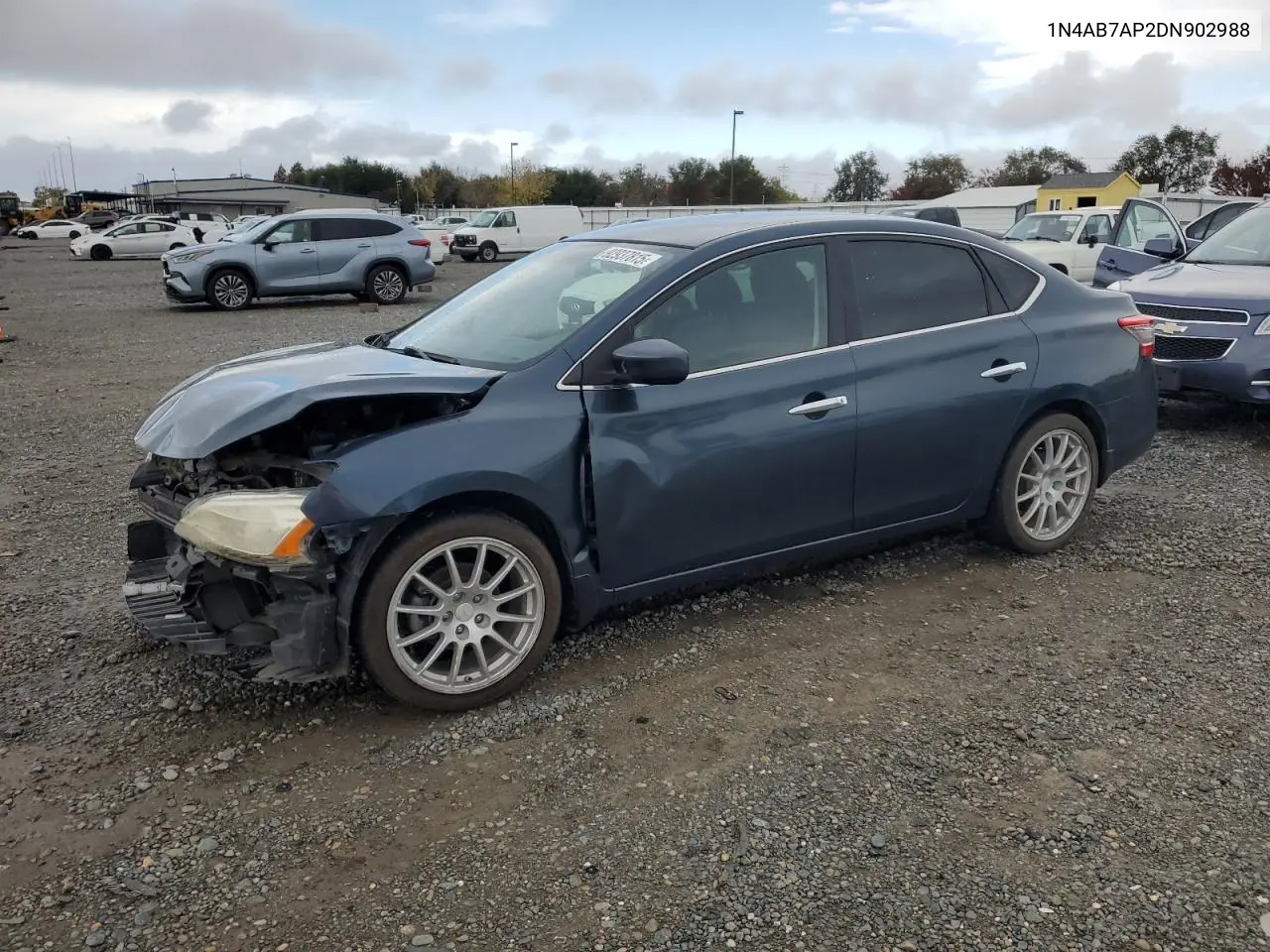 1N4AB7AP2DN902988 2013 Nissan Sentra S