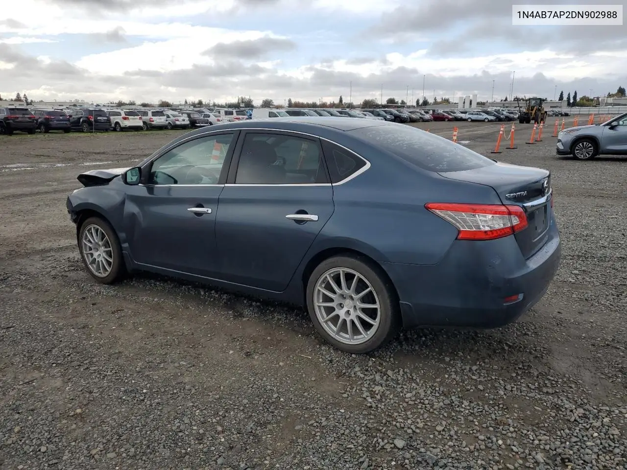 1N4AB7AP2DN902988 2013 Nissan Sentra S