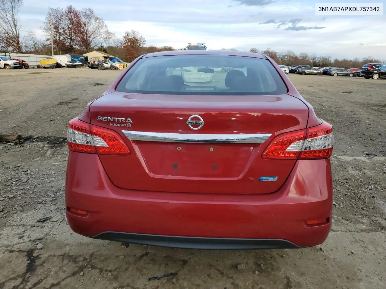 3N1AB7APXDL757342 2013 Nissan Sentra S