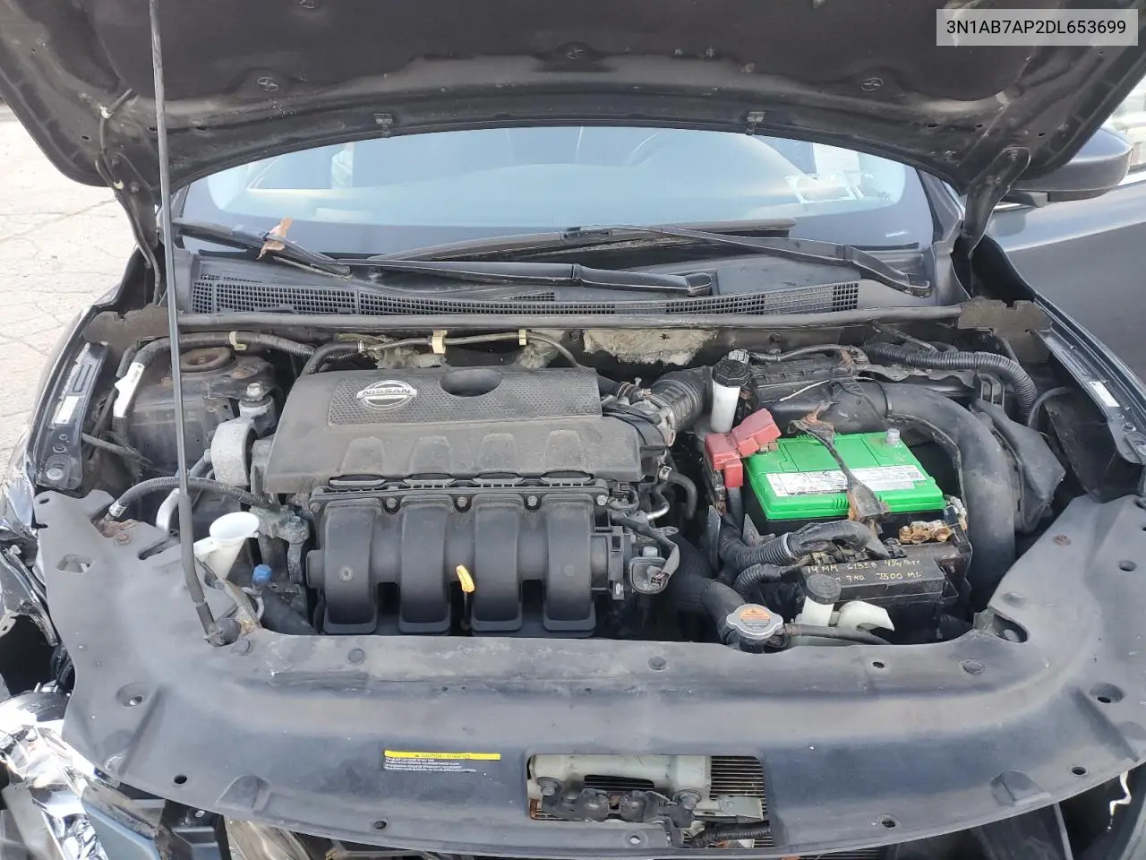 3N1AB7AP2DL653699 2013 Nissan Sentra S