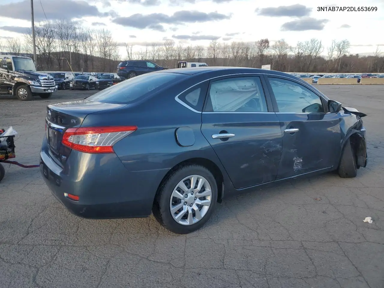3N1AB7AP2DL653699 2013 Nissan Sentra S
