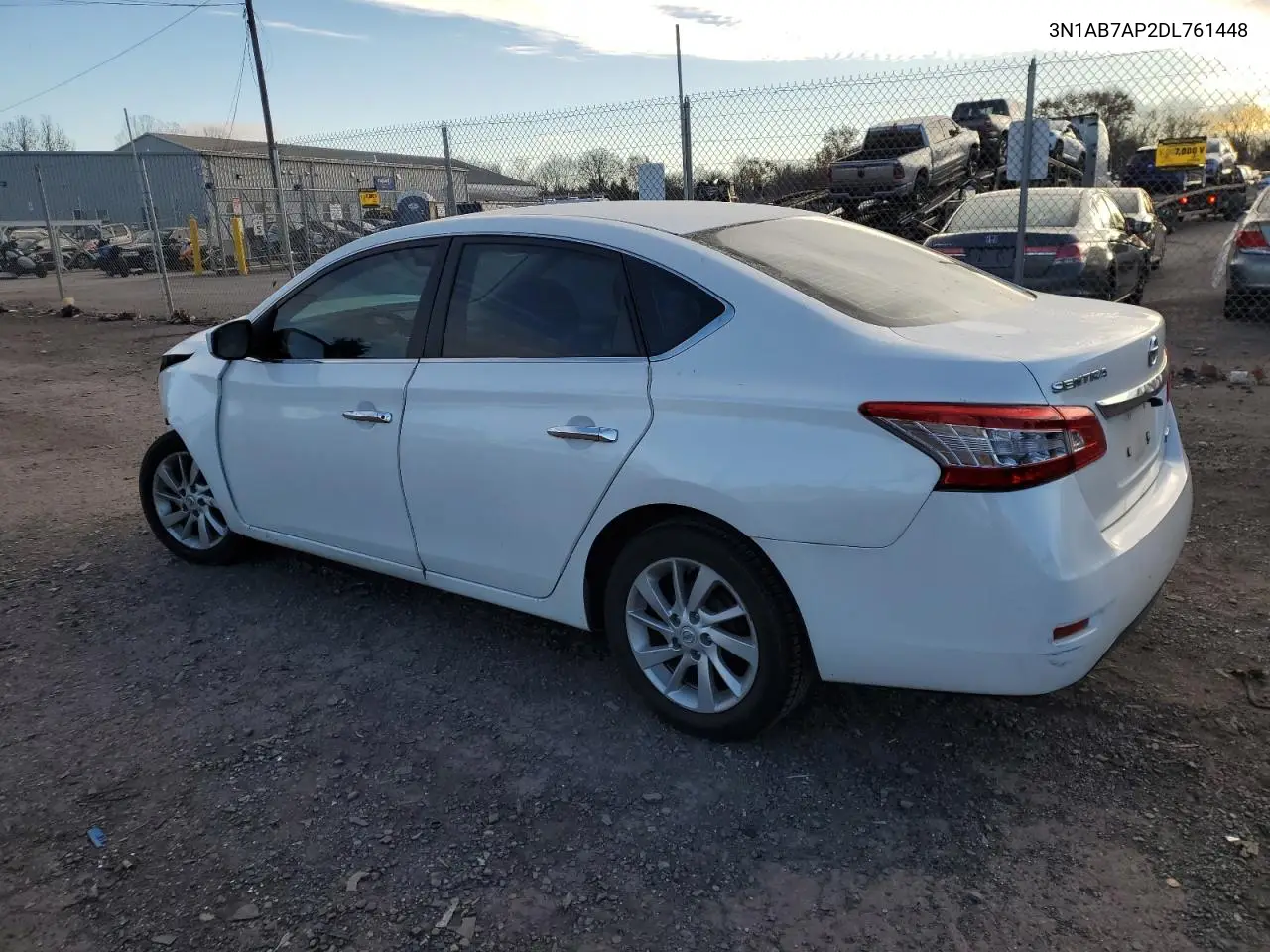 3N1AB7AP2DL761448 2013 Nissan Sentra S