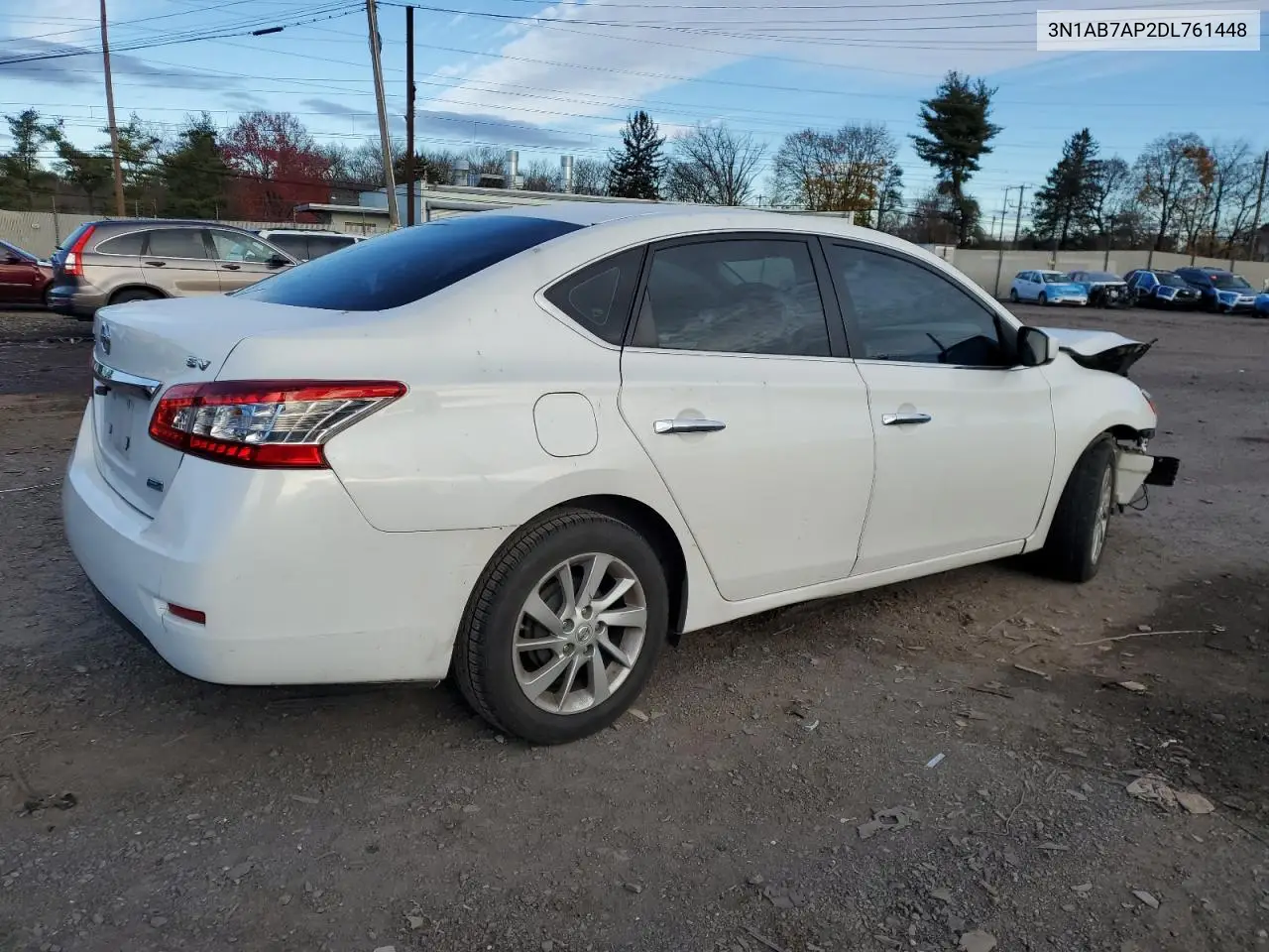 3N1AB7AP2DL761448 2013 Nissan Sentra S