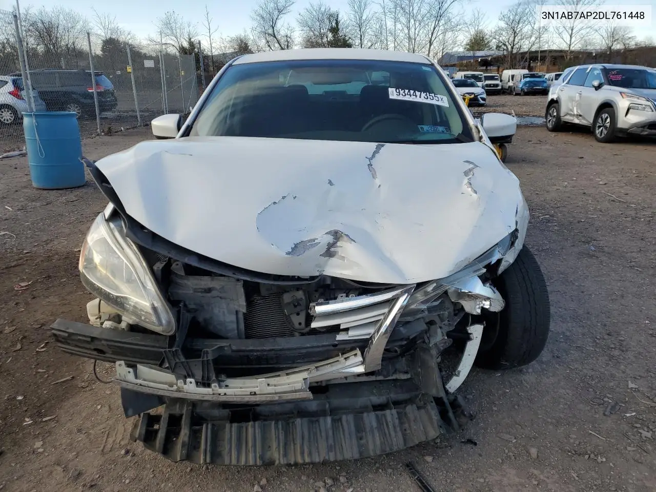 3N1AB7AP2DL761448 2013 Nissan Sentra S