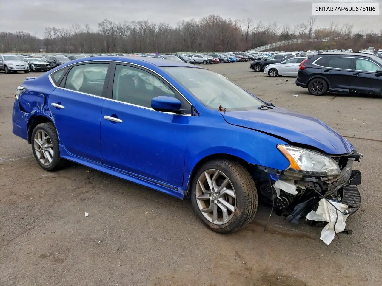 3N1AB7AP6DL675186 2013 Nissan Sentra S
