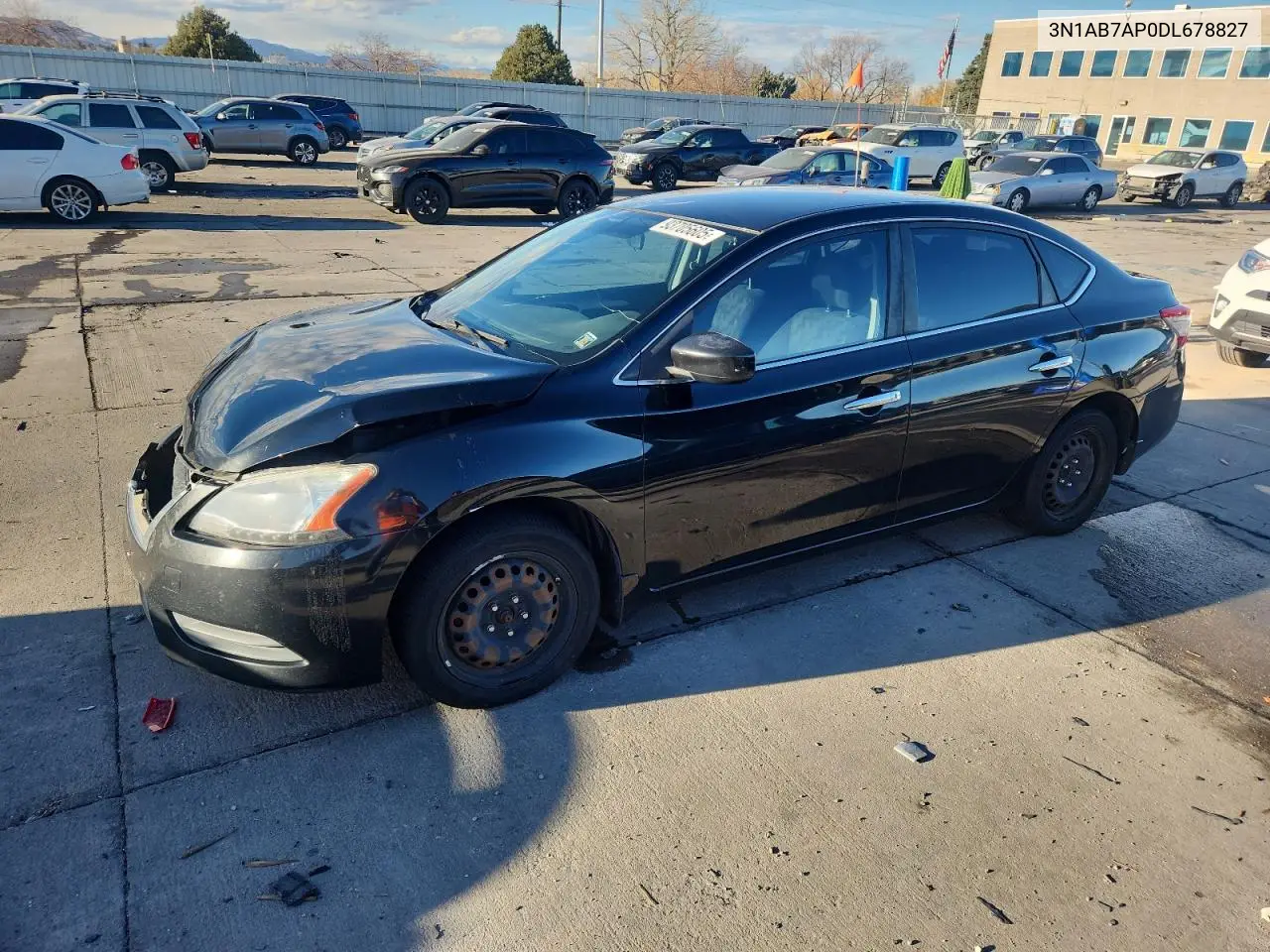 3N1AB7AP0DL678827 2013 Nissan Sentra S