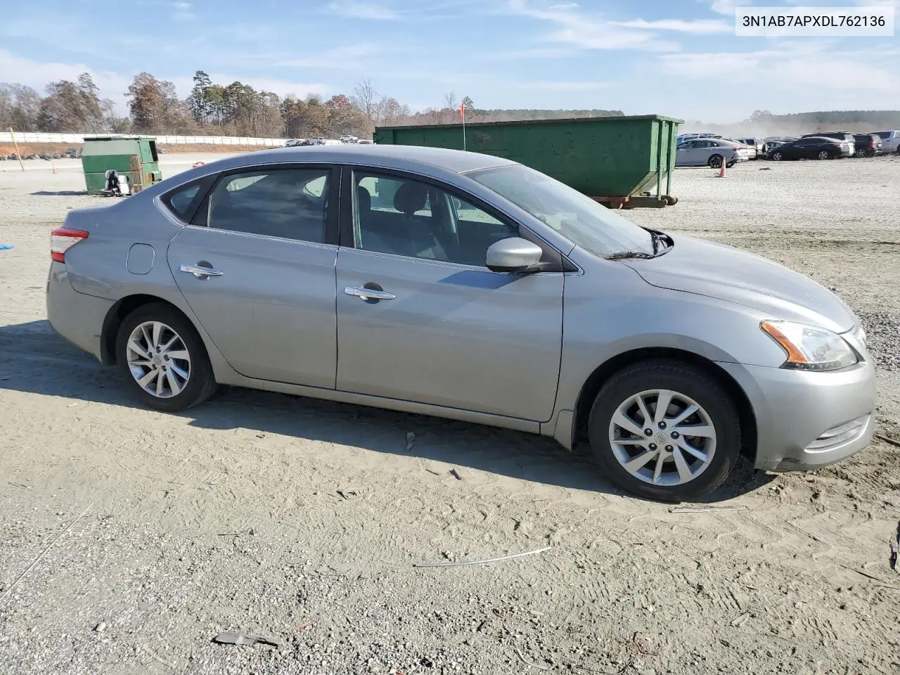 3N1AB7APXDL762136 2013 Nissan Sentra S