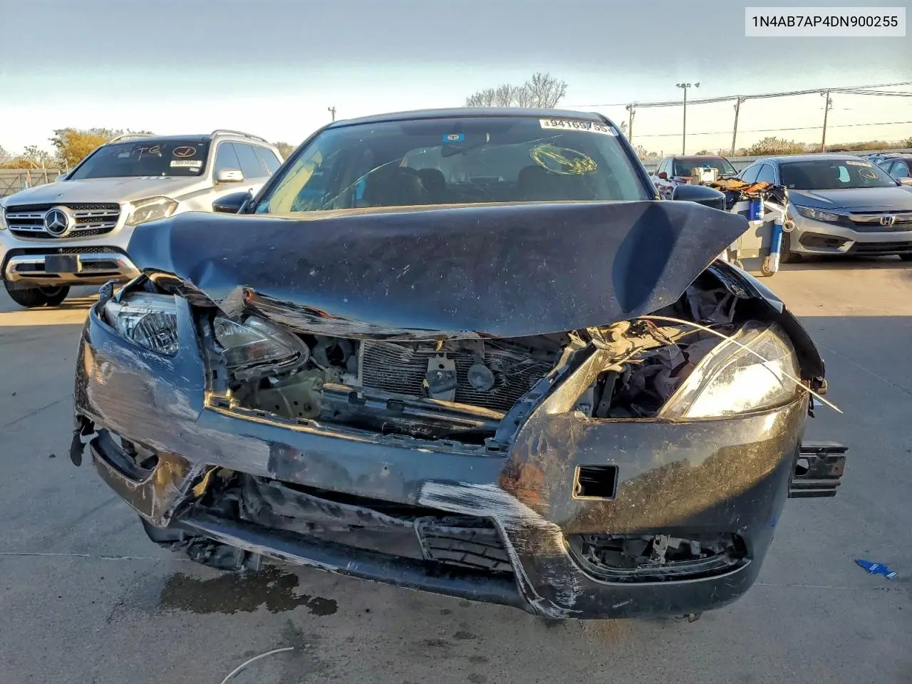 1N4AB7AP4DN900255 2013 Nissan Sentra S