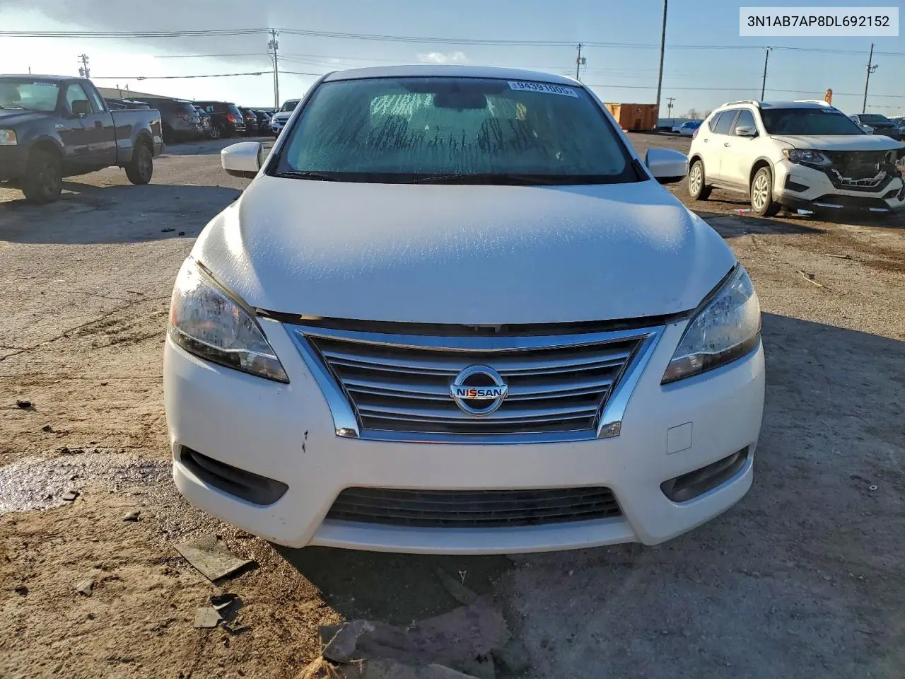 3N1AB7AP8DL692152 2013 Nissan Sentra S