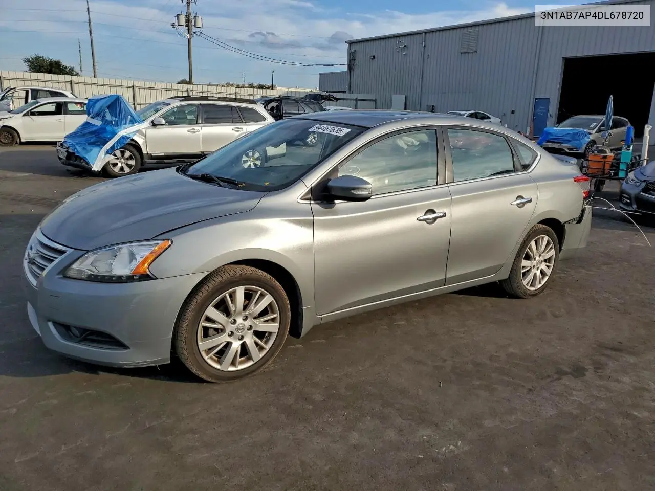3N1AB7AP4DL678720 2013 Nissan Sentra S