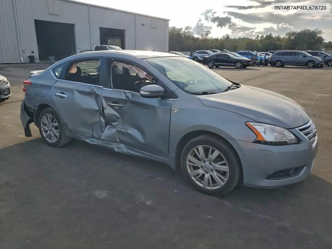 3N1AB7AP4DL678720 2013 Nissan Sentra S