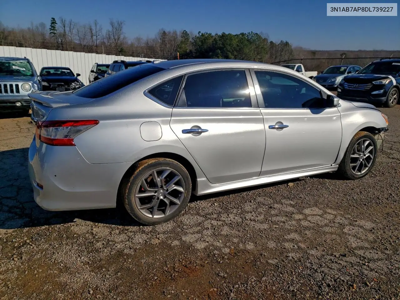 3N1AB7AP8DL739227 2013 Nissan Sentra S