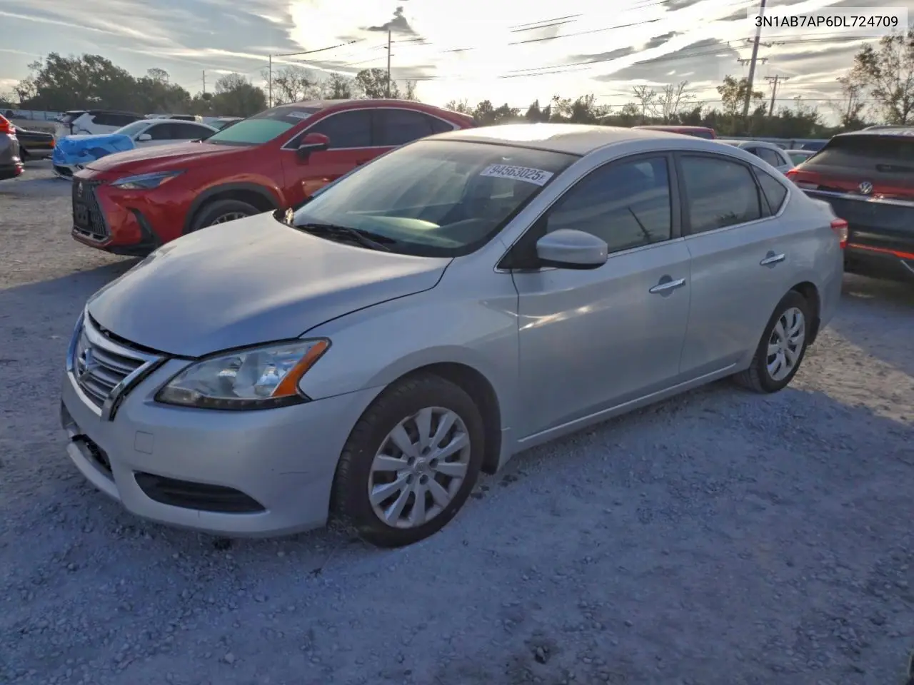 3N1AB7AP6DL724709 2013 Nissan Sentra S