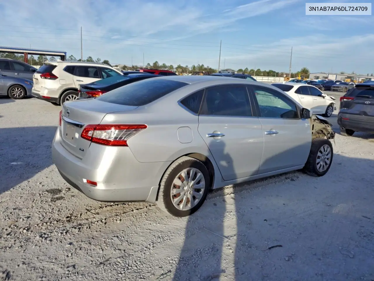 3N1AB7AP6DL724709 2013 Nissan Sentra S