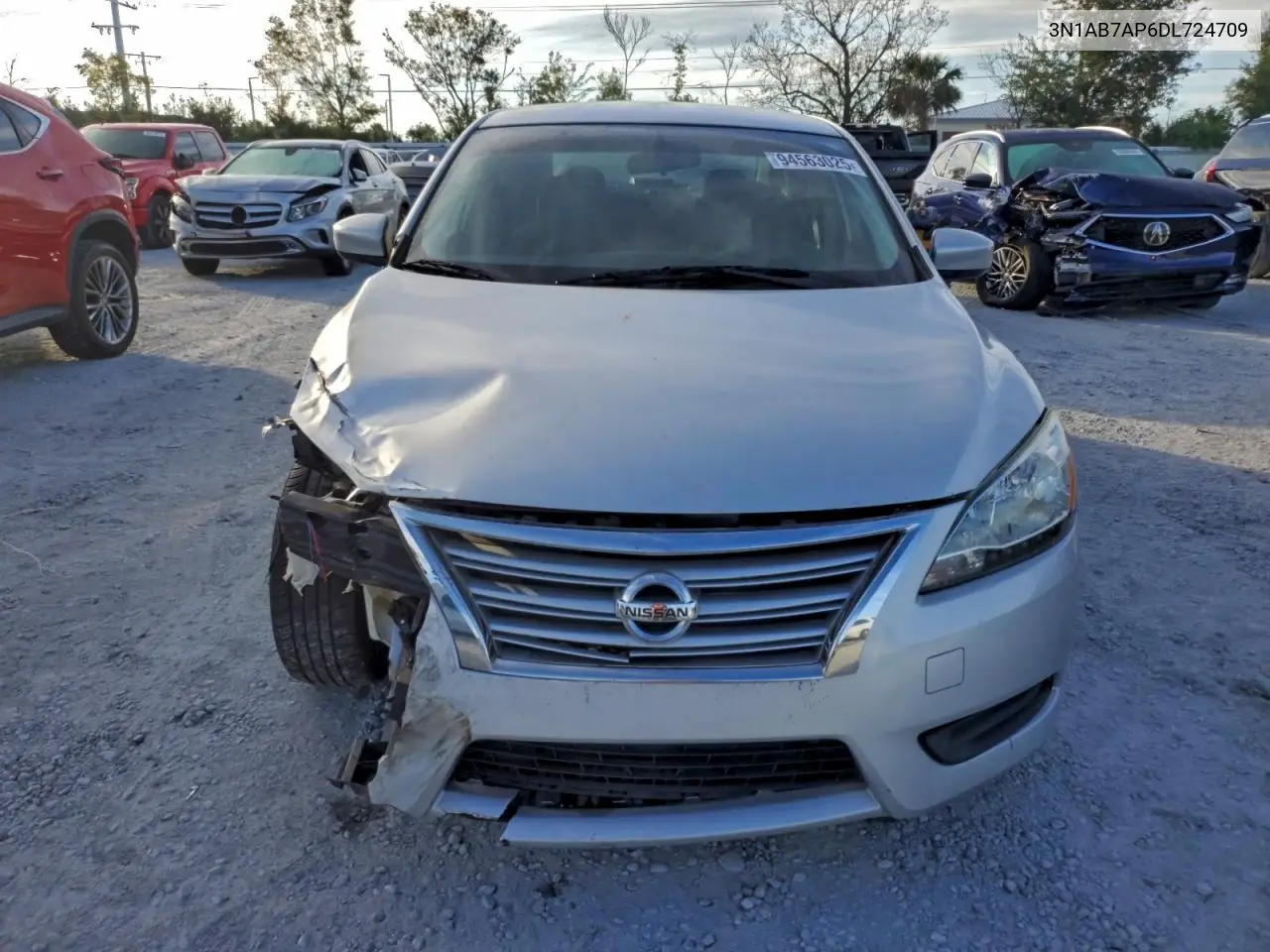 3N1AB7AP6DL724709 2013 Nissan Sentra S