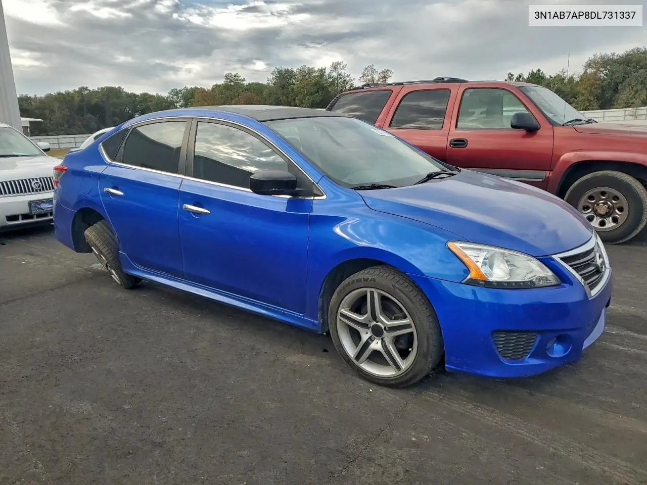 3N1AB7AP8DL731337 2013 Nissan Sentra S