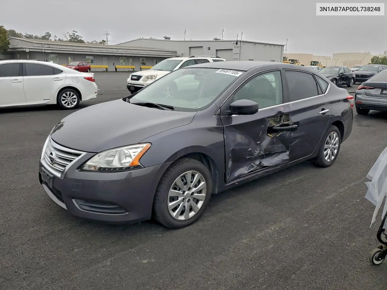 3N1AB7AP0DL738248 2013 Nissan Sentra S