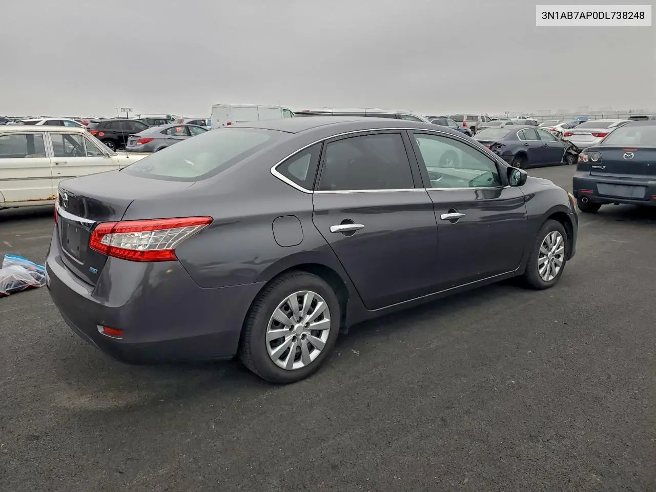 3N1AB7AP0DL738248 2013 Nissan Sentra S