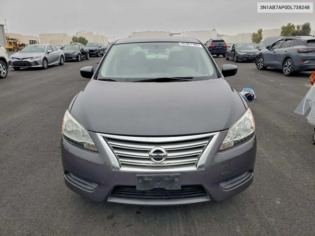 3N1AB7AP0DL738248 2013 Nissan Sentra S