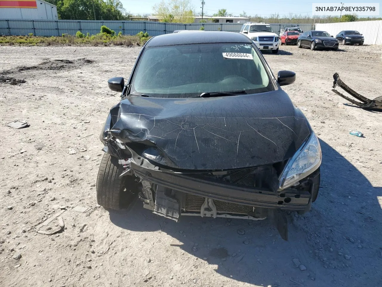 2014 Nissan Sentra S VIN: 3N1AB7AP8EY335798 Lot: 49088044