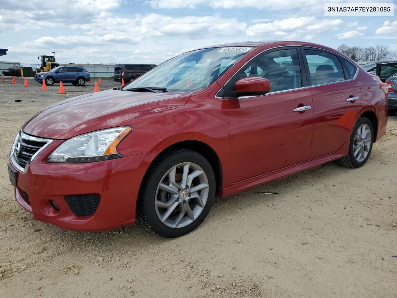 2014 Nissan Sentra S VIN: 3N1AB7AP7EY281085 Lot: 50335954