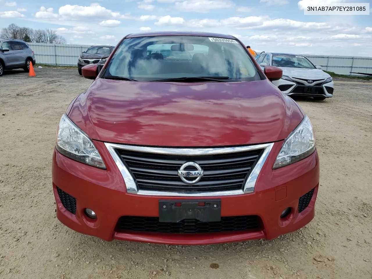 2014 Nissan Sentra S VIN: 3N1AB7AP7EY281085 Lot: 50335954