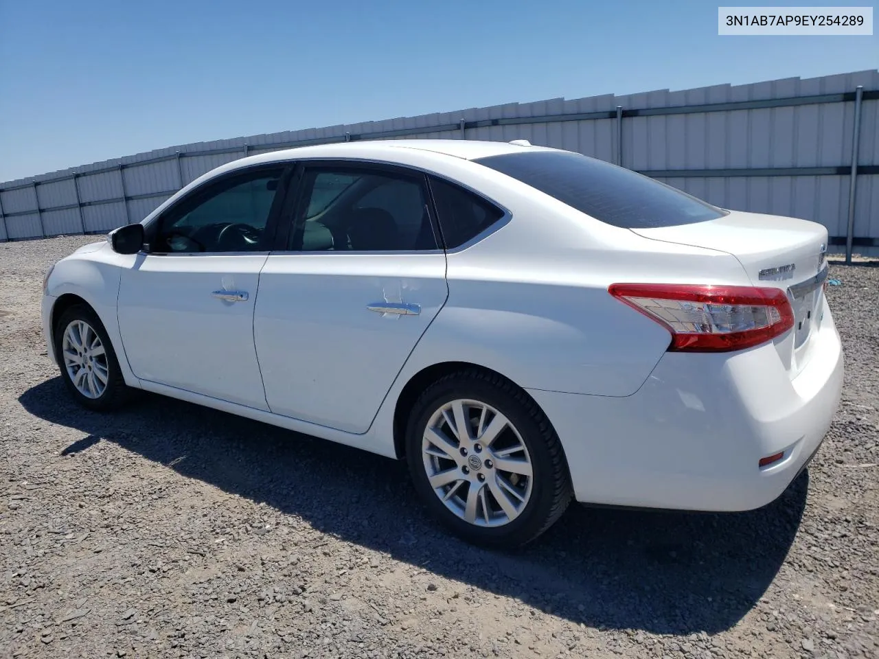 2014 Nissan Sentra S VIN: 3N1AB7AP9EY254289 Lot: 57270294