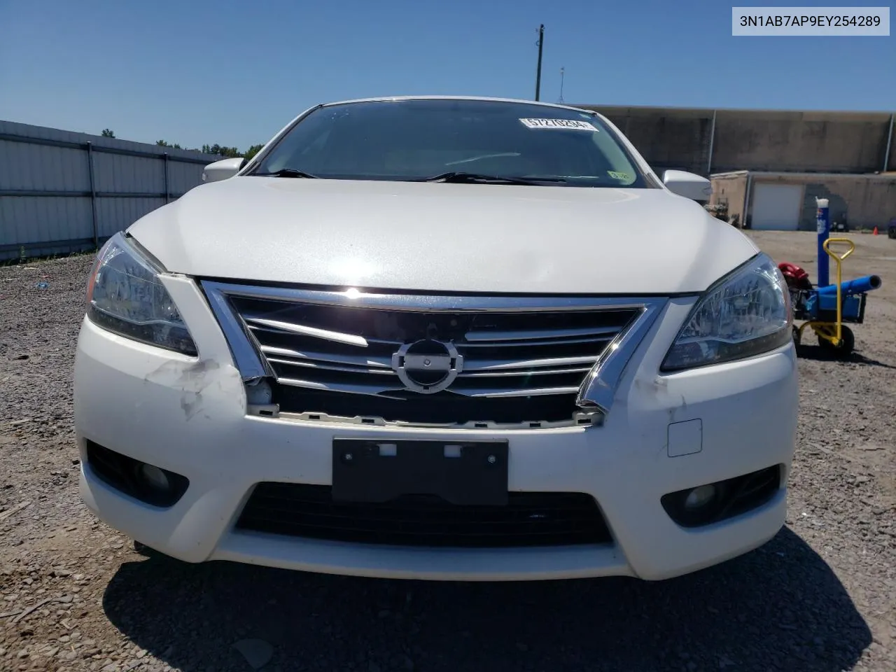 2014 Nissan Sentra S VIN: 3N1AB7AP9EY254289 Lot: 57270294