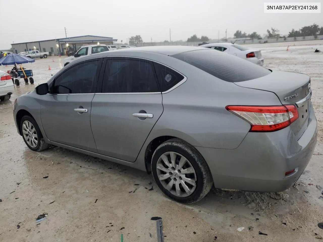 2014 Nissan Sentra S VIN: 3N1AB7AP2EY241268 Lot: 58235724