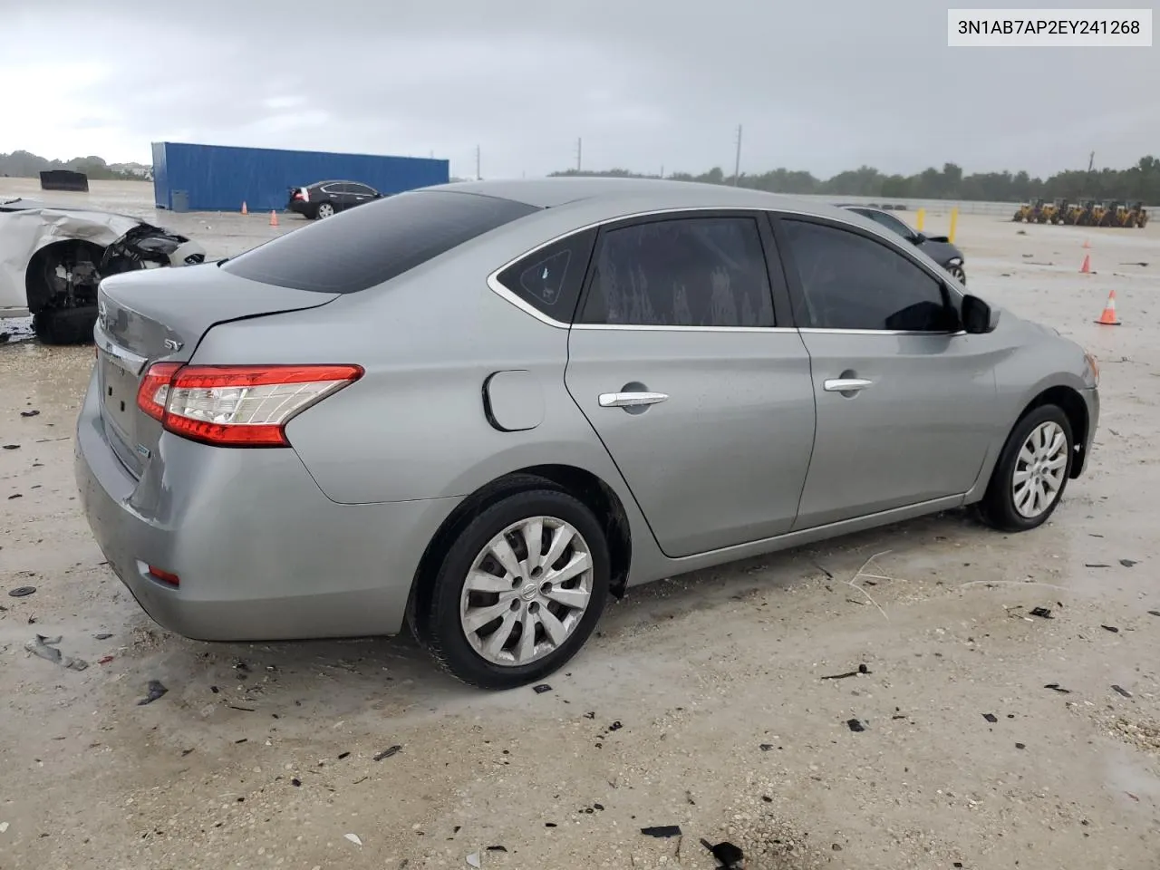 2014 Nissan Sentra S VIN: 3N1AB7AP2EY241268 Lot: 58235724