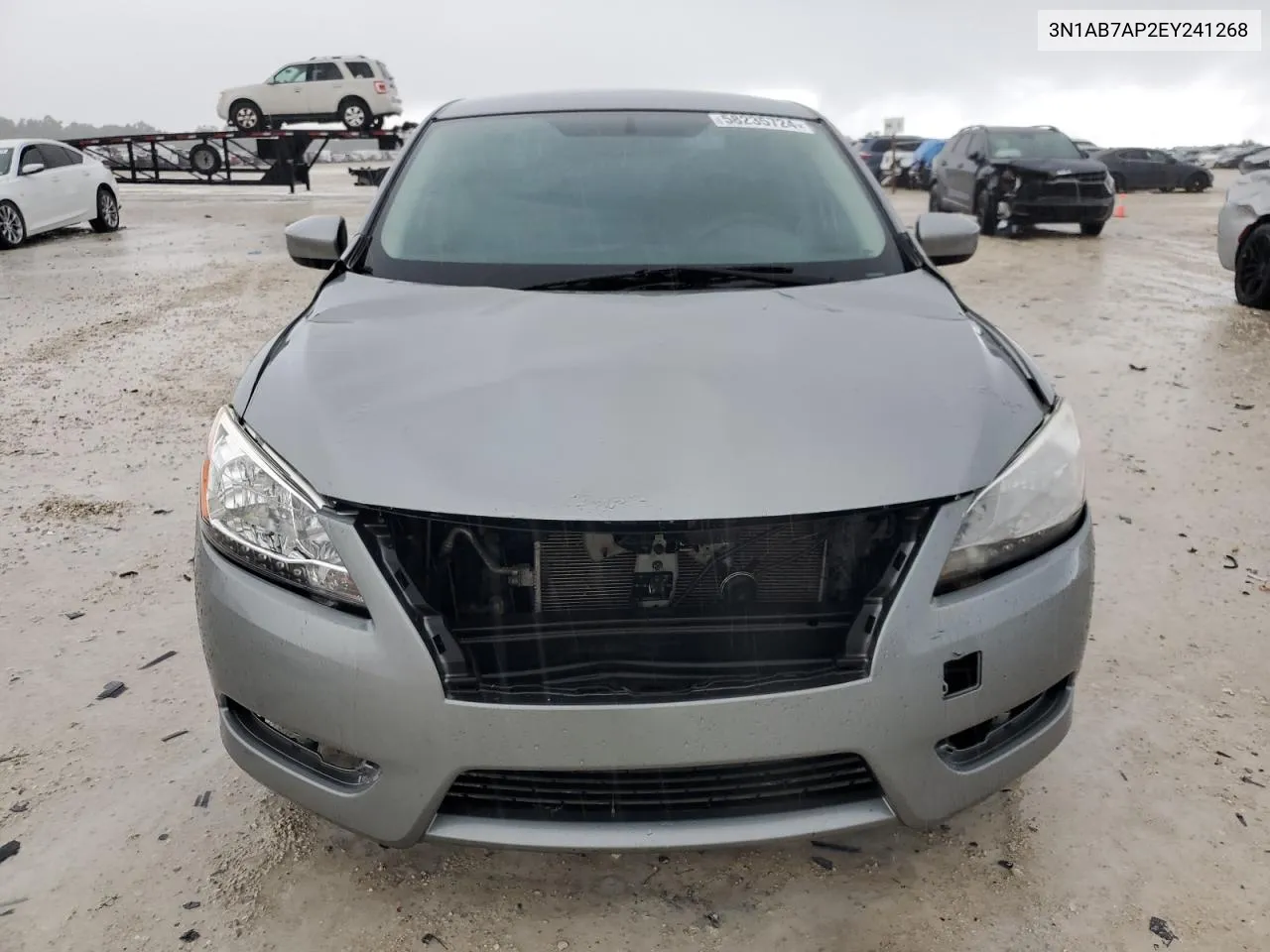 2014 Nissan Sentra S VIN: 3N1AB7AP2EY241268 Lot: 58235724