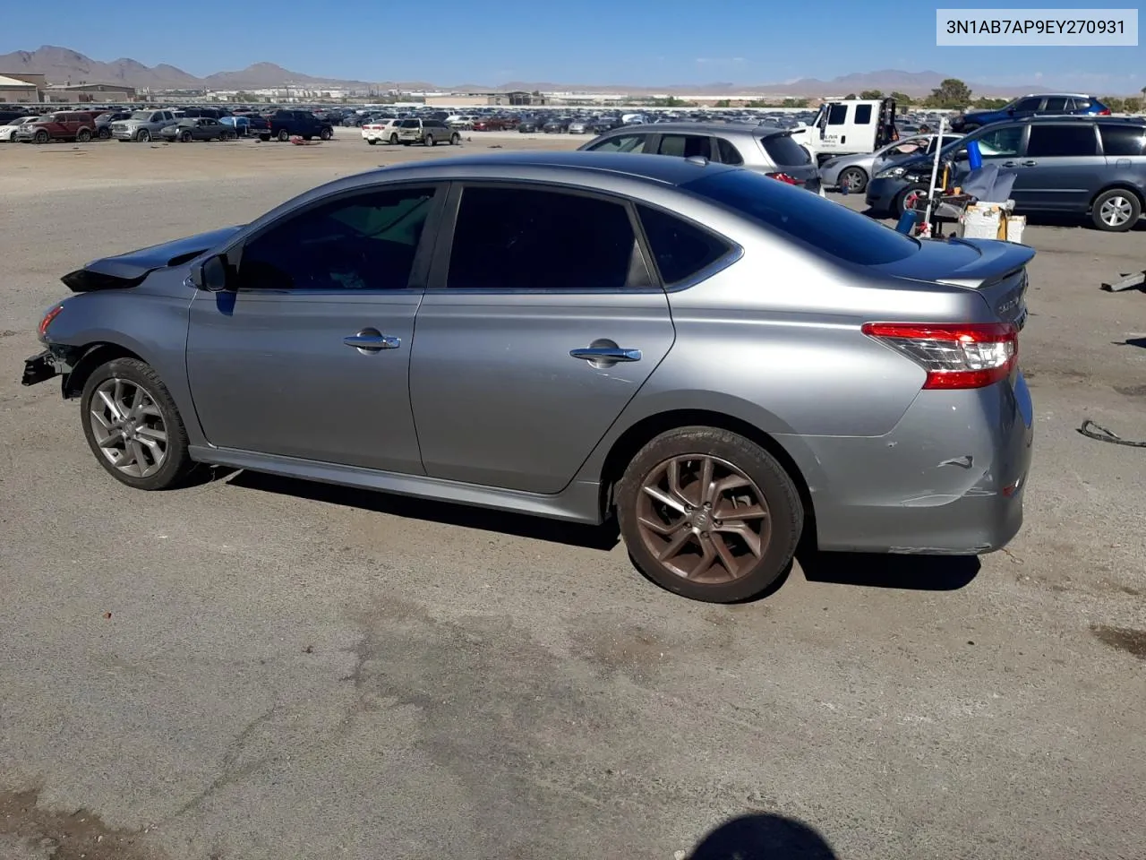 3N1AB7AP9EY270931 2014 Nissan Sentra S