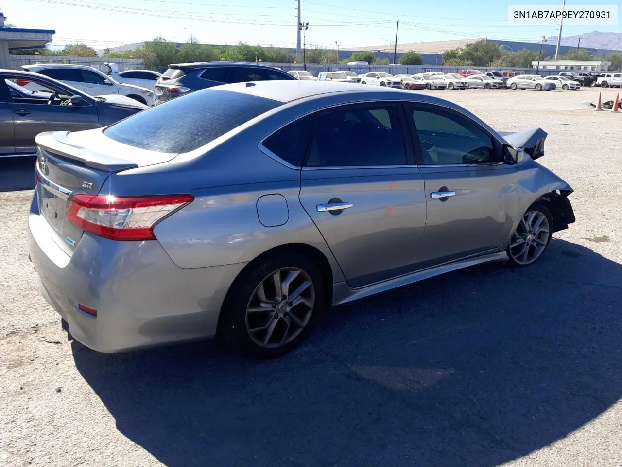 2014 Nissan Sentra S VIN: 3N1AB7AP9EY270931 Lot: 67319344